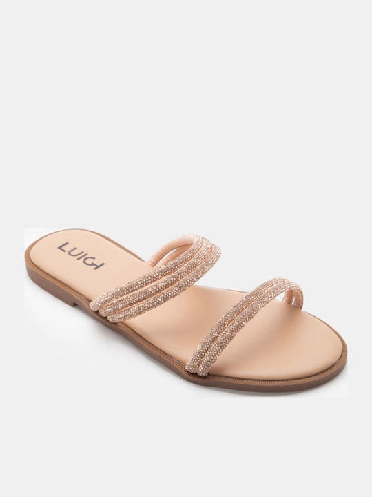 Goldene Damen Sandalen