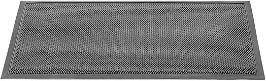 Kadax Covoraș De Intrare Antiderapant Din Cauciuc Negru 90x60cm Grosime 10mm