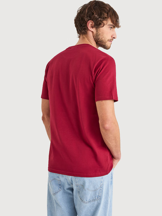 Nautica Tricou Roșu Închis