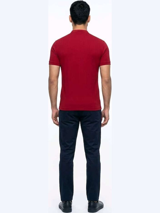 Short Sleeve Blouse Red
