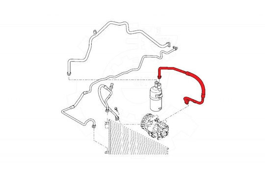 Σωλήνας Κλιματισμού Mercedes-benz Citan 924609962r