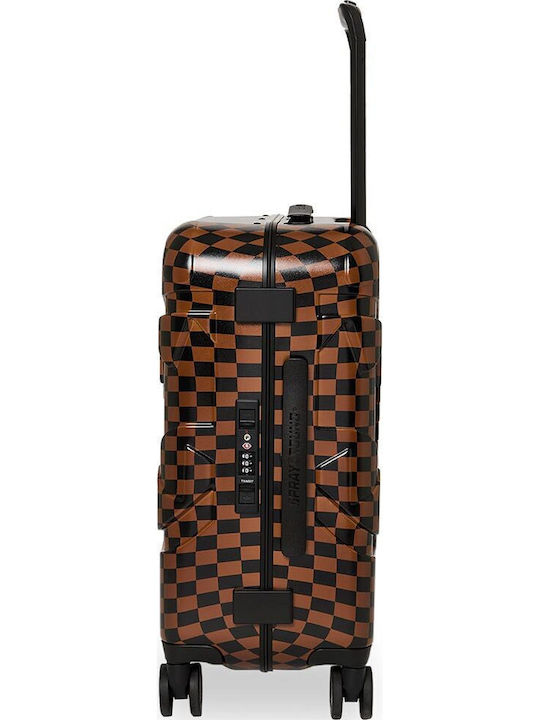 Sprayground Reisekoffer Kabine Hart Rot mit 4 Räder Höhe 54,6cm