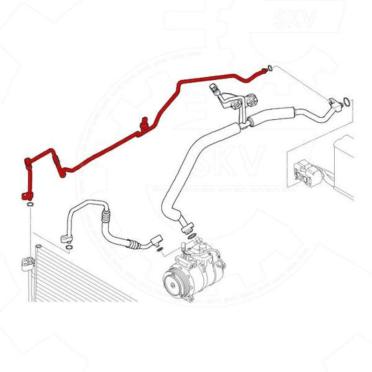 SKV Auto-Motorkragen für Bmw Serie 5 E60