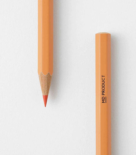 Σετ 6 Χρωματιστά Μολύβια Midori Md Pencil Color