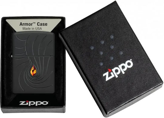 Zippo Waves Brichetă Rezistentă La Vânt Cu Flacără În Culoare Portocalie