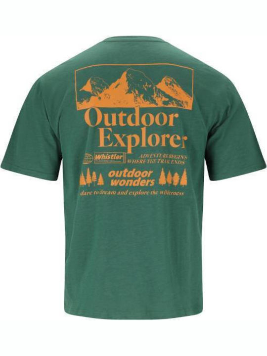 T-shirt Trekking Green