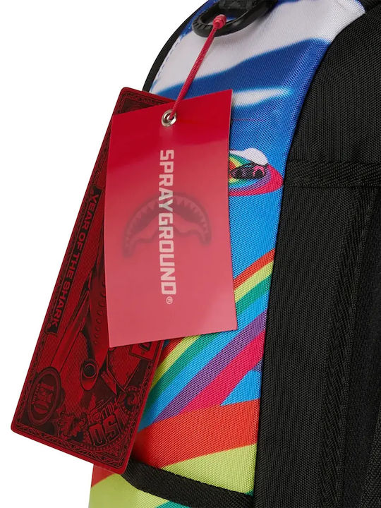 Sprayground Σχολική Τσάντα Πλάτης Πολύχρωμη