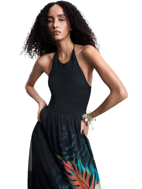 Summer Midi Dress Black