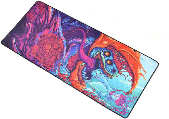 Professional Gaming Mouse Pad Dragon Monster Colorful 100x50cm Er D L