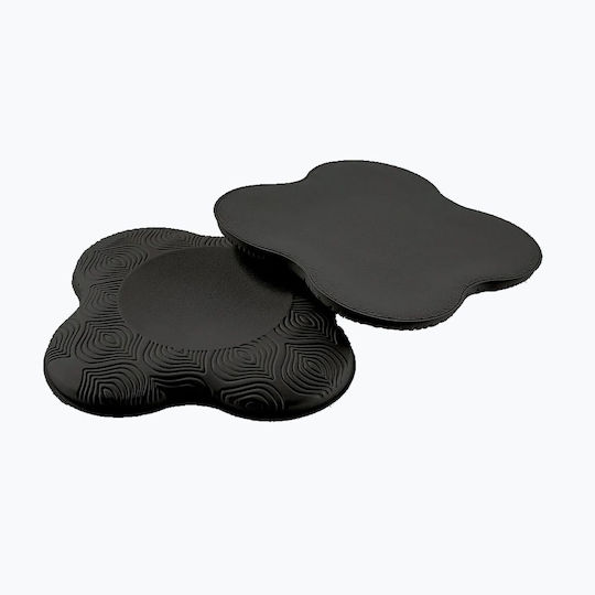 Myga Gel Yoga-Kissen 2 Stück Schwarz