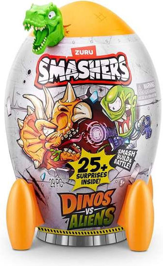 Zuru Smashers-Dinos Vs Aliens-Spaceship για 3+ Ετών (Διάφορα Σχέδια)