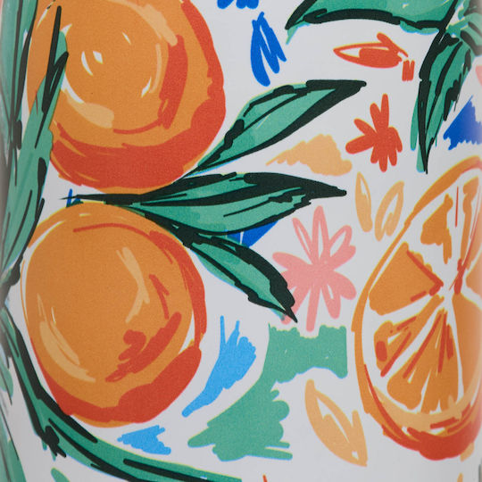 5Five Бутилка Термос Неръждаема Стомана 1л Oranges