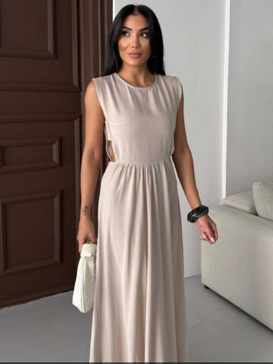 Rochie Maxi Ecru