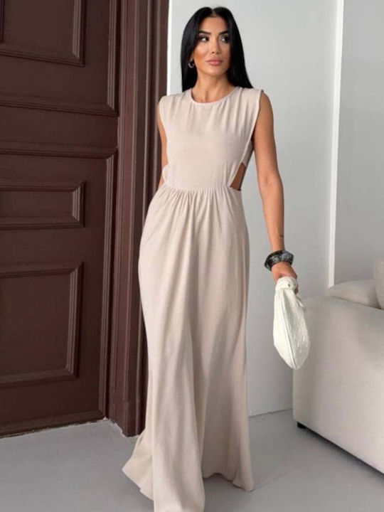 Rochie Maxi Ecru