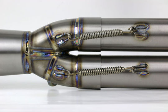 Kodlin Motorrad Auspuffanlagen Next Level 2-1 Harley Davidson 91 17 Dyna Auspuff-Kit Titan