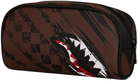 Sprayground Κασετίνα Βαρελάκι Καφέ
