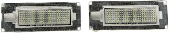 License Plate Lighting Peugeot Boxer Bus 2005-0 2.2l Bus Peugeot Boxer Bus 2005-0 3.0l Bus Peugeot Boxer Van 2006-0 2.2l Van