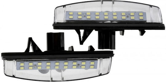 License Plate Lighting Toyota Avensis Verso 2001-2011 2.0l MPV Toyota Camry Saloon 2006-2014 3.5l Sedan Toyota Camry Saloon 2006-2014 2.4l Sedan
