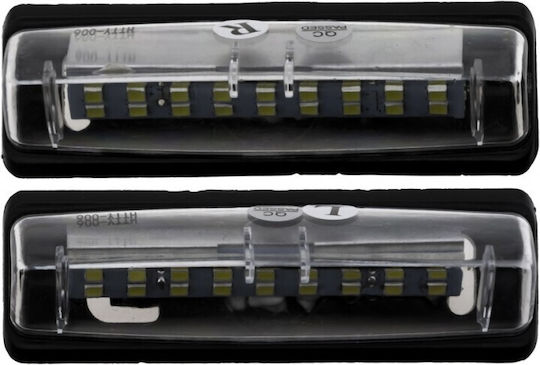 License Plate Lighting Toyota Avensis Verso 2001-2011 2.0l MPV Toyota Camry Saloon 2006-2014 3.5l Sedan Toyota Camry Saloon 2006-2014 2.4l Sedan