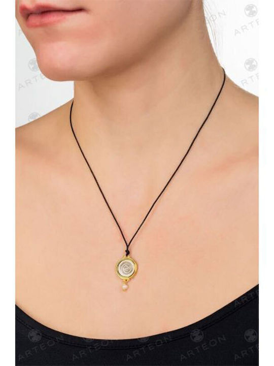 Arteon Halskette aus Vergoldetem Silber Arteon Halskette aus Vergoldetem Silber