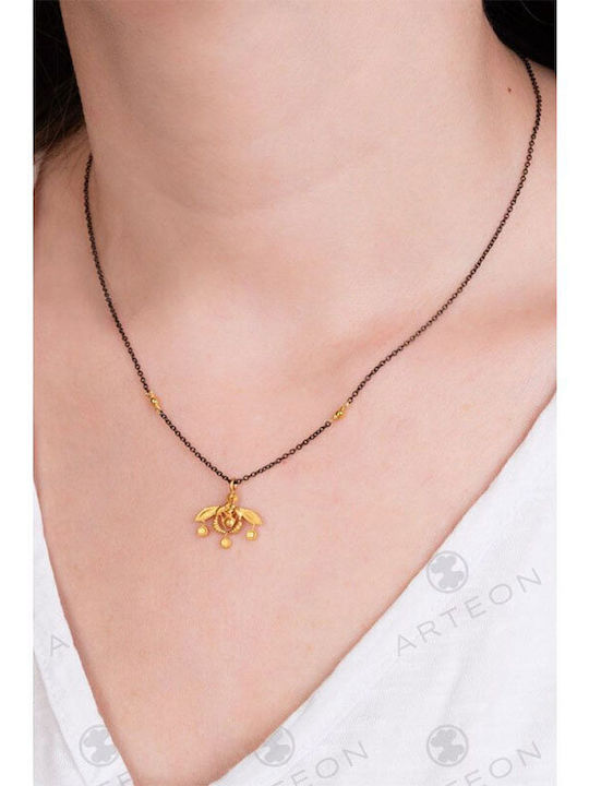 Arteon Necklace From Gold Plated Silver