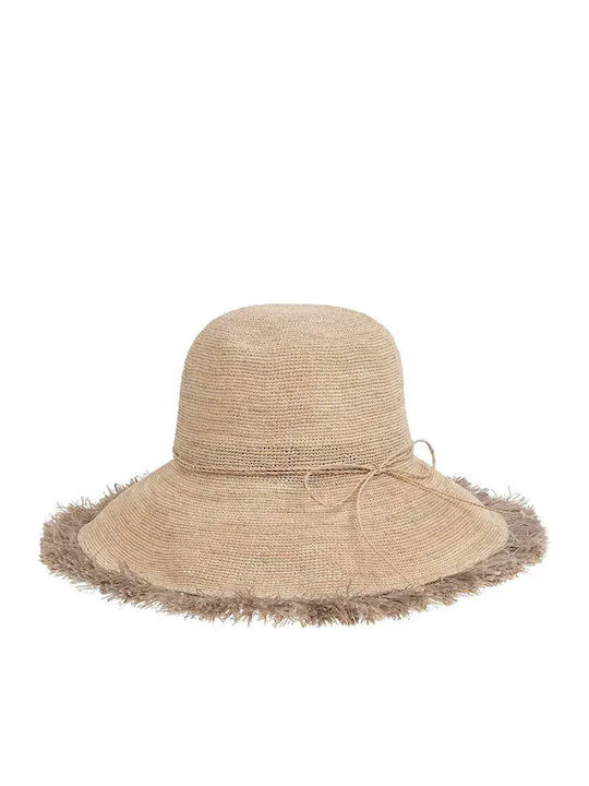 Ble Resort Collection Pălărie Împletită pentru Femei Bej