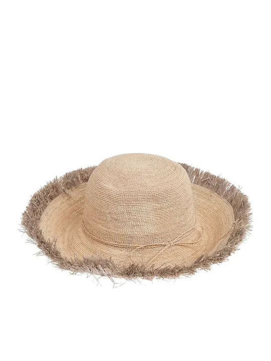 Ble Resort Collection Pălărie Împletită pentru Femei Bej