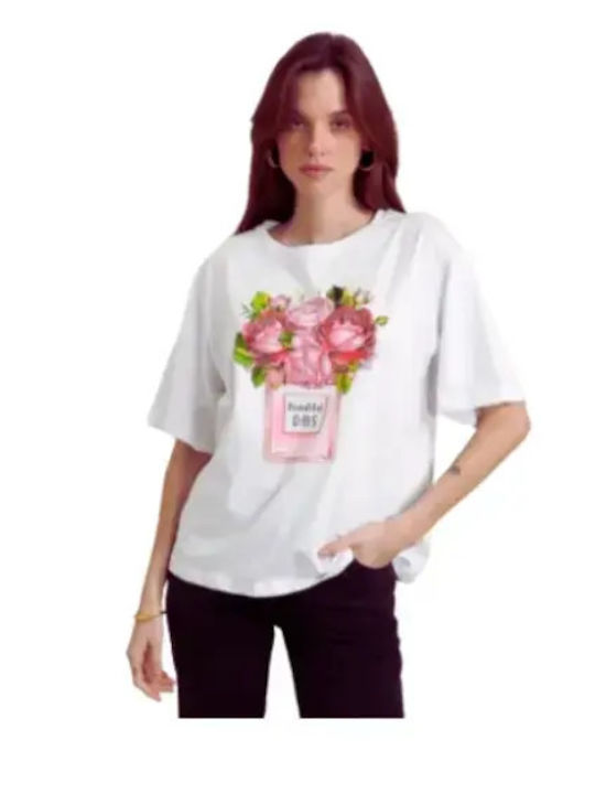 Γυναικείο T-shirt Λευκό