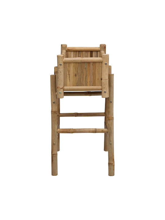 vidaXL Green Bamboo Planter Box 50x38x74cm