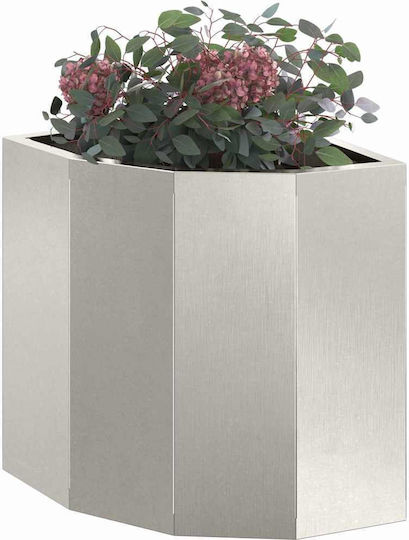 vidaXL Pot Metallic 30x30x35cm.