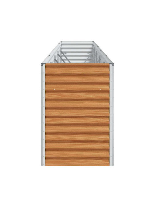 vidaXL Ζαρντινιέρα Μεταλλική Μπρούτζινη 485x50x68εκ.