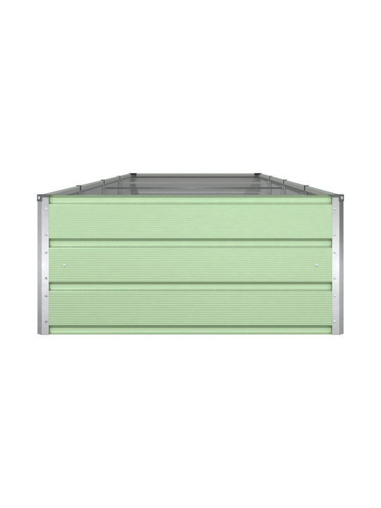 vidaXL Саксия Метал Pastel Green 195x100x45см.