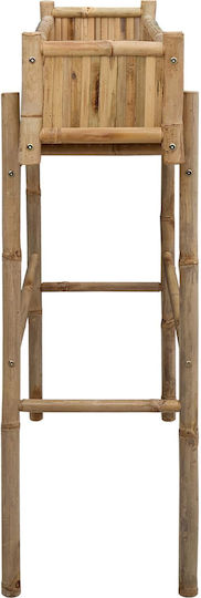 vidaXL Green Bamboo Planter Box 100x38x114cm