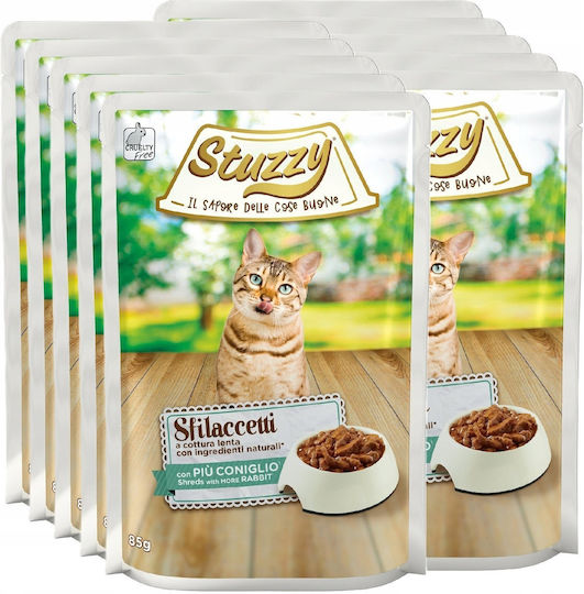 Stuzzy Stuzzy Nasses Katzenfutter in Beutel mit Kaninchen 85g