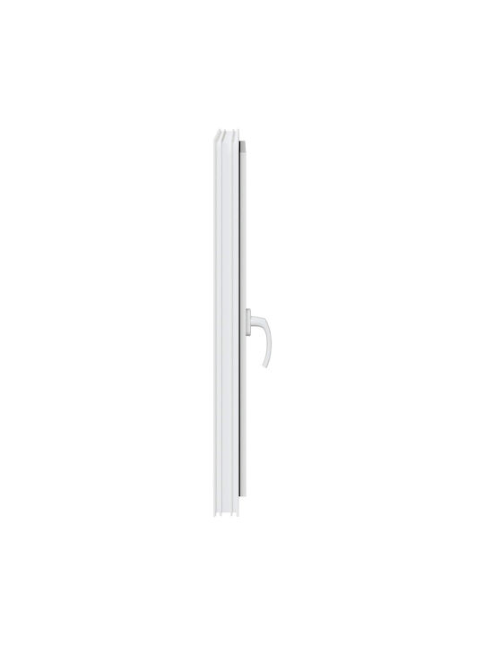 vidaXL Hinged PVC Window W60xH100cm