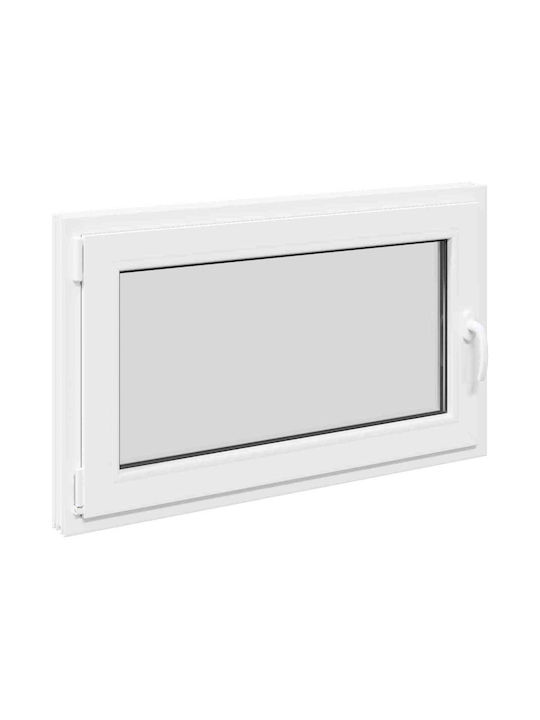 vidaXL Fereastră Cu Deschidere PVC L100xÎ60cm