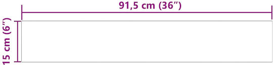 Vidaxl Αυτοκόλλητη Πλάκα Δαπέδου Φύση 32 Pcs Σκούρο Καφέ 4,46 Τ.μ Pvc