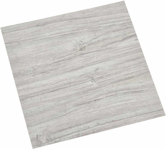 Vidaxl Πλάκες Δαπέδου 55 Pcs Ανοιχτό Γκρι 5,11 Τ.μ Pvc