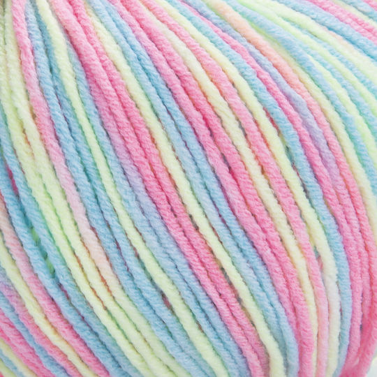 YarnArt Jeans Soft Farben Bruttogewicht Rosa Blau Gelb 160m 50gr