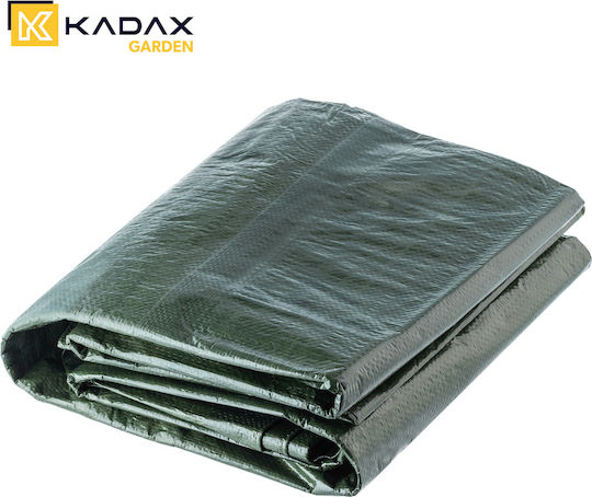 Kadax Кръгъл Водоустойчив Покривка 90гр/м² с Диаметър 6м Лек Тип Зелен