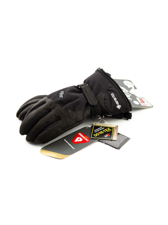 Level Mănuși de Schi și Snowboard pentru Femei cu Membrană Gore-Tex Negre