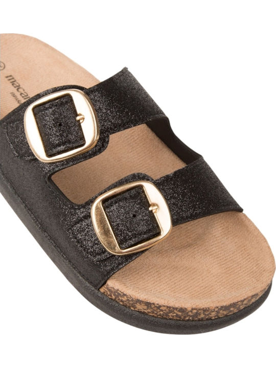 Women's Flat Sandals Black