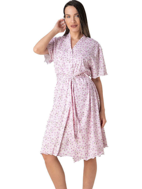 Relax Lingerie Summer Women's Robe Rose Paisley
