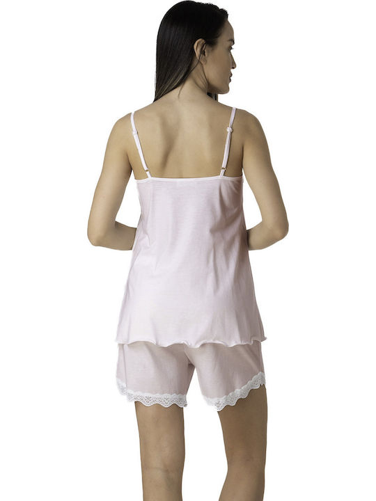 Relax Lingerie Relax Lingerie Damen Schlafanzug Set Baumwolle Rosa Relax Lingerie Relax Lingerie Damen Schlafanzug Set Baumwolle Rosa