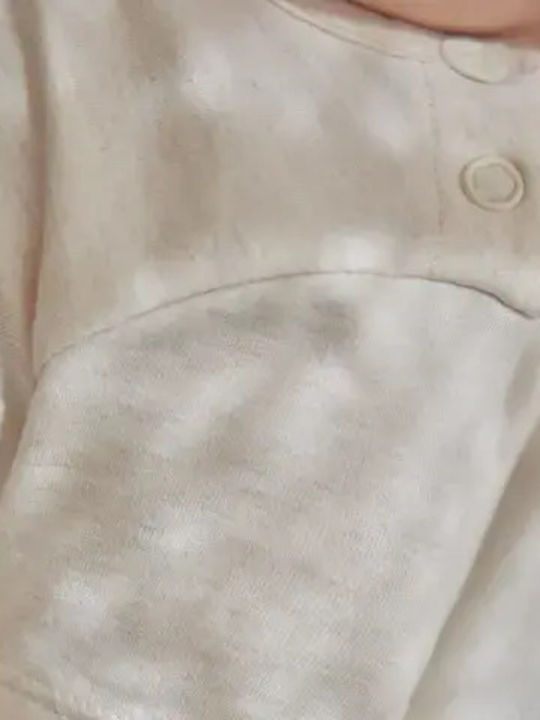Kids Short-Sleeved Blouse Cream