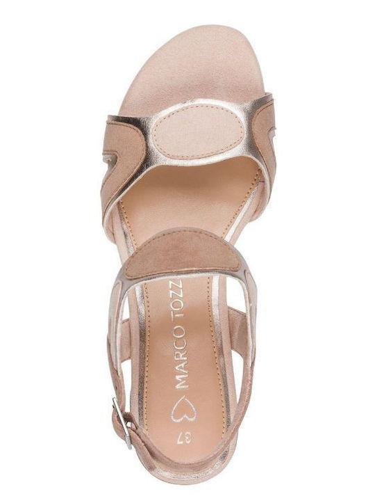 Fabric Sandals Pink