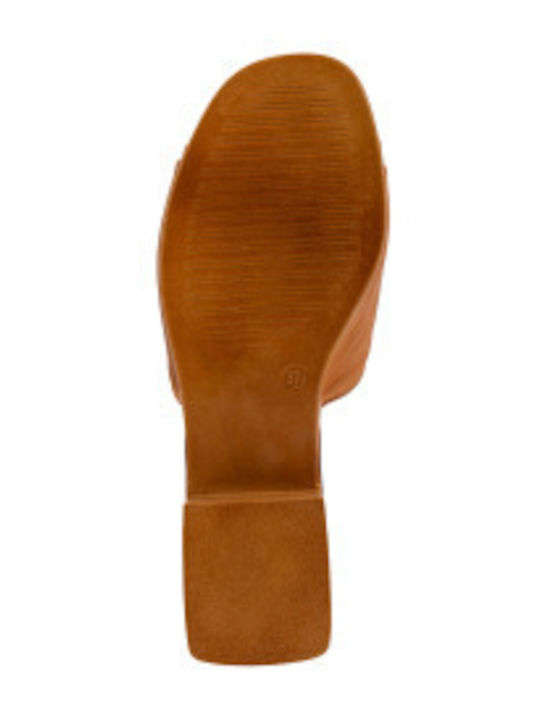 Sandale Din Piele Tabac