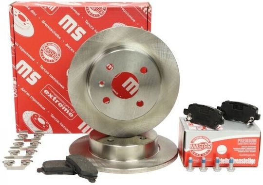 Set Back Brake Discs Brake Pads Opel Astra G Astra H Meriva A