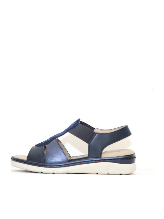 Damenplattformen Anatomische Sommer Damenplattformen Blau