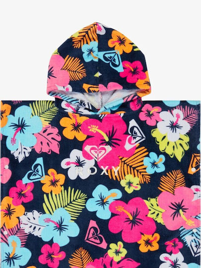 Roxy Kids' Tw Stay Magical Printed Beach Towel Mood Indigo Morning Flowers Erlaa03064-bsp6